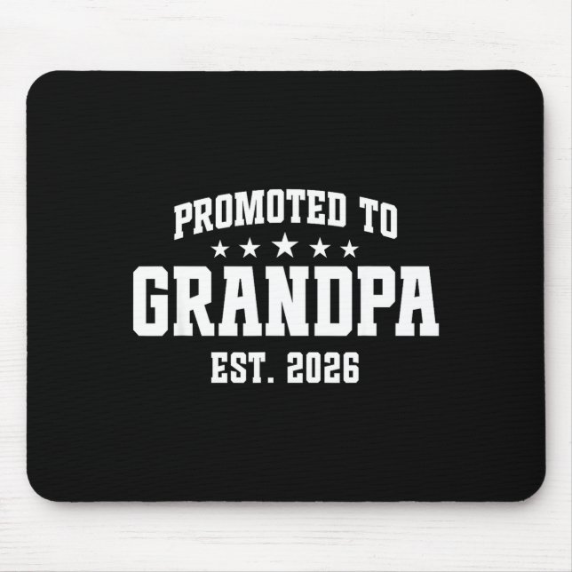 Promoted To Grandpa Est. 2026 Grandparent Baby Ann Musmatta (Framsidan)