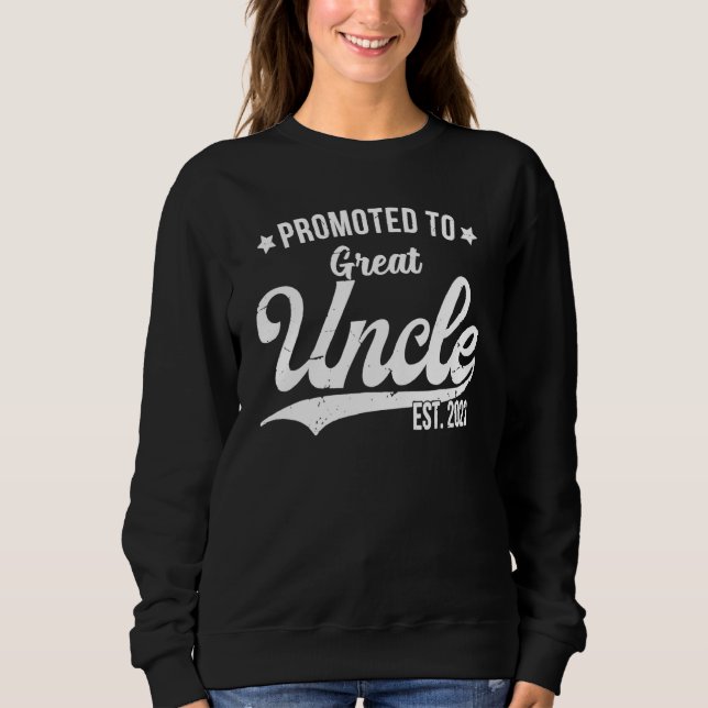 Promoted To Great Uncle 2023 Soon To Be Pregnancy T Shirt (Framsida)