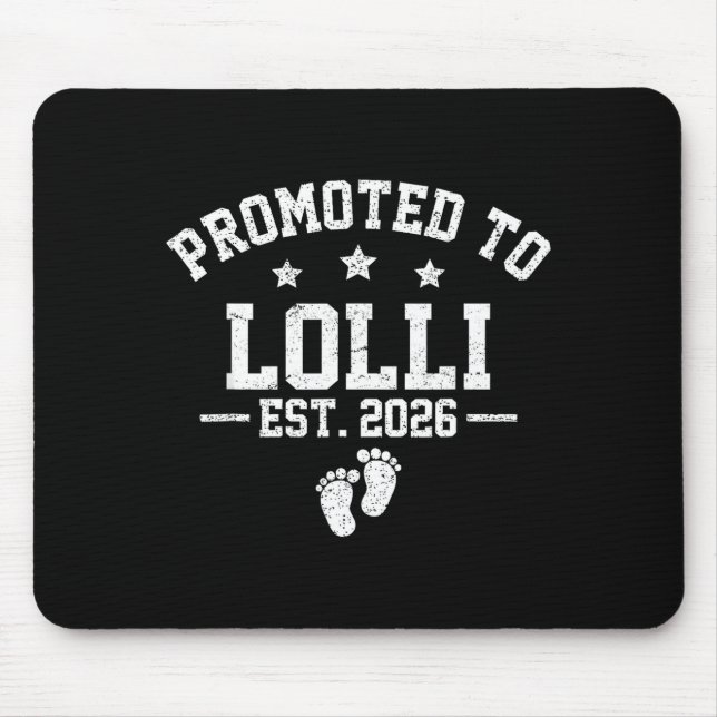 Promoted To Lolli Est 2026 Baby Announcement  Musmatta (Framsidan)