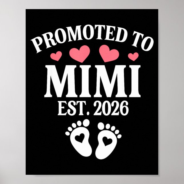 Promoted To Mimi 2026 Proud Mimi 2026 Announcement Poster (Framsidan)
