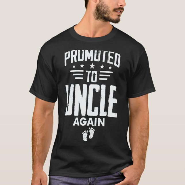 Promoted To Uncle Again   Going To Be Uncle Again T Shirt (Framsida)
