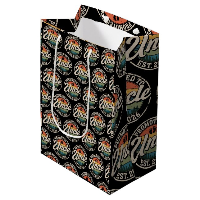 Promoted To Uncle Est 2026 Pregnancy Announcement  (Framsidan Vinklad)