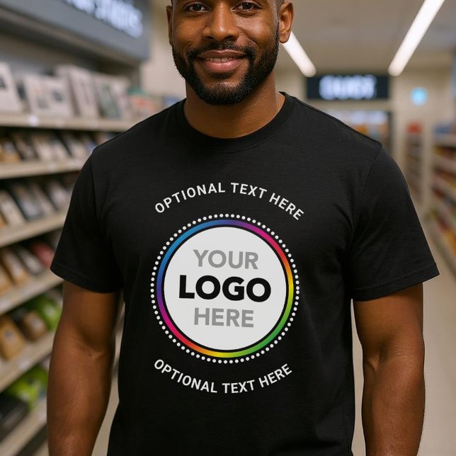 Promotional Business T-Shirt - Logo and Text (Skapare uppladdad)