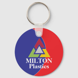 Promotional Company Logo Nyckelring