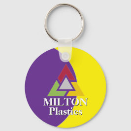 Promotional Company Logo Nyckelring