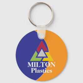 Promotional Company Logo Nyckelring