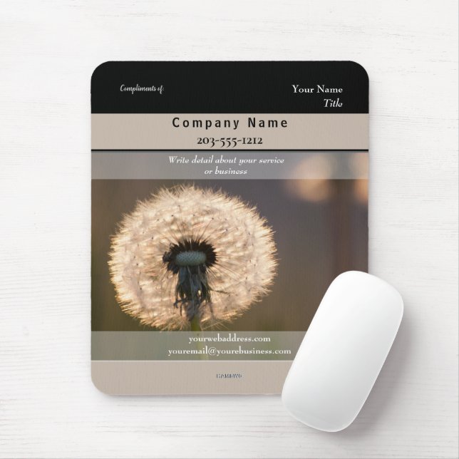 Promotional Mousepad Dandelion - HAMbyWG Musmatta (Med mus)