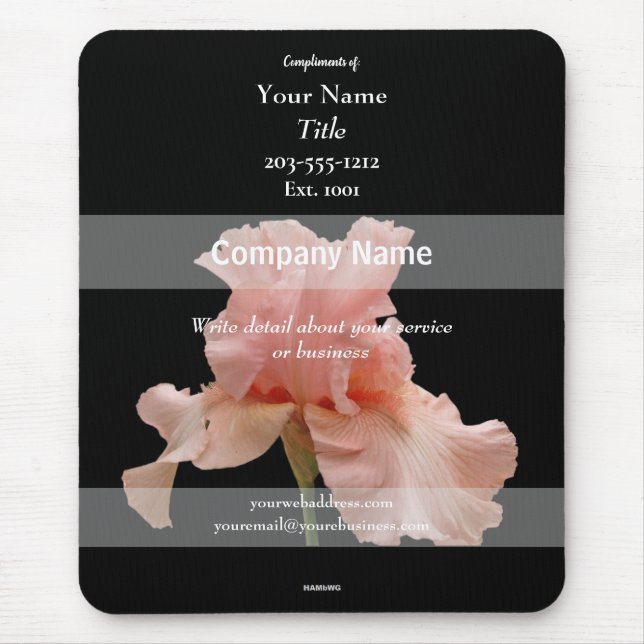 Promotional Mousepad Iris - HAMbyWG Musmatta (Framsidan)