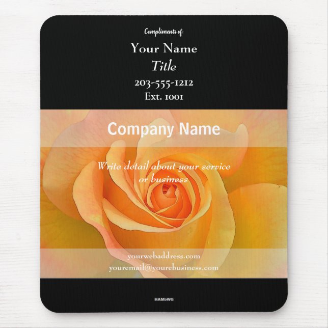 Promotional Mousepad Ro - HAMbyWG Musmatta (Framsidan)