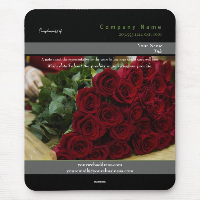 Promotional Mousepad Ro Theme - HAMbyWG Musmatta (Framsidan)