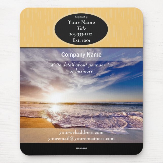Promotional Mousepad Shore - HAMbyWG Musmatta (Framsidan)
