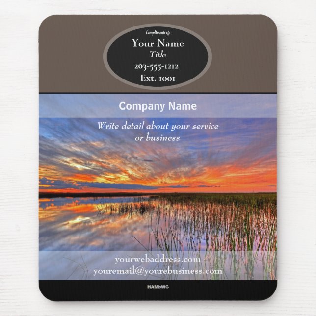 Promotional Mousepad Shore - HAMbyWG Musmatta (Framsidan)