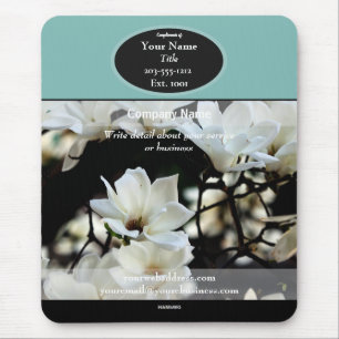 Promotional Mousepad White Magnolia - HAMbyWG Musmatta