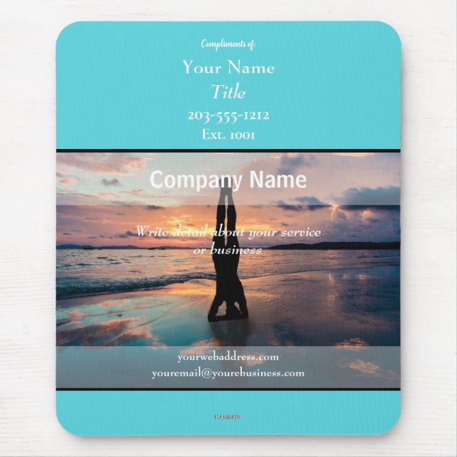 Promotional Mousepad Yoga - HAMbyWG Musmatta (Framsidan)