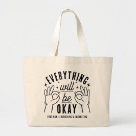 Promotional Positive Affirmation Motivational Jumbo Tygkasse