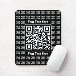 Promotional QR code (editable) plus Logo Pattern Musmatta