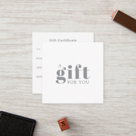 Promotional Salon Business Gift Lojalitetskort