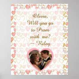 Promposal | Go to Prom with Me Question Photo Poster