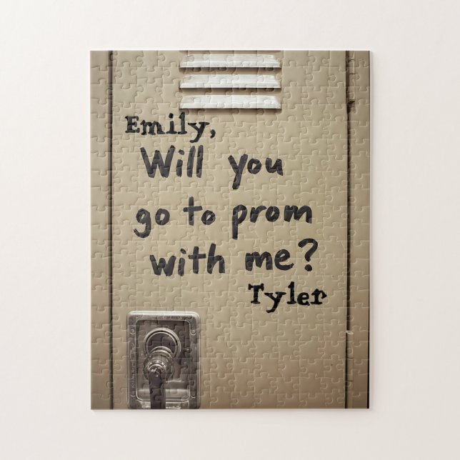 Promposal | Go to Prom with Me Question Photo Pussel (Vertikal)