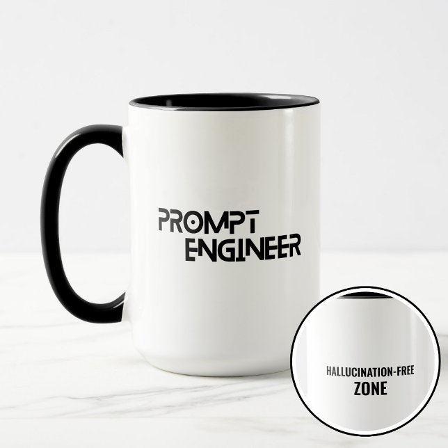 Prompt Engineer AI Tech Master  Mugg (Skapare uppladdad)