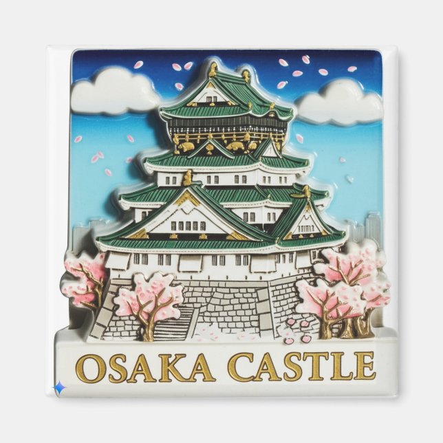 Prompt för färgen Magnet (Osaka Castle): (Framsidan)