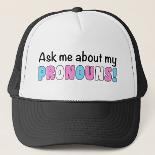 Pronomentruckerkeps (trans.-pride) keps