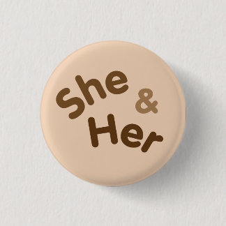 Pronoun Pin Knapp