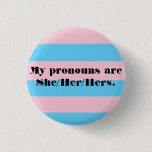 Pronouns Pin - Hon