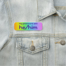 Pronouns Pin Namnbricka