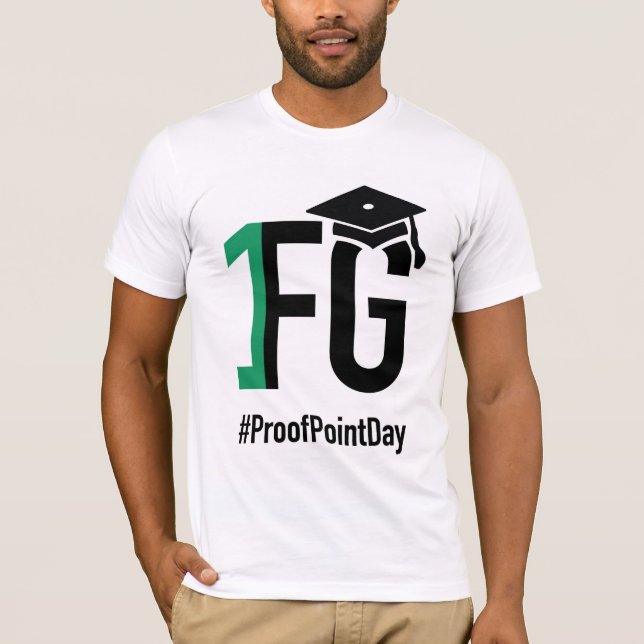 #ProofPointDay Basic Bella Canvas Tee (Framsida)