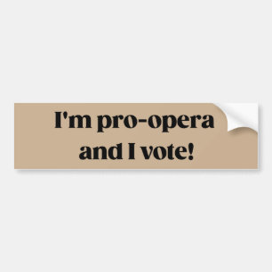 Proopera Voter Frasier Sitcom-stötdekal Bildekal