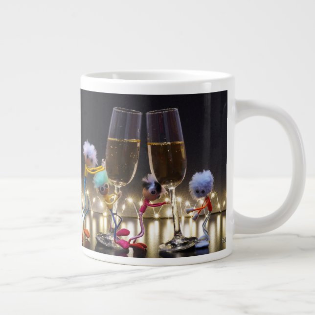 Proostende Fubby's die wat te vieren hebben. Jumbo Mugg (Höger)