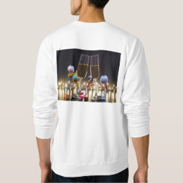 Proostende Fubby's die wat te vieren hebben. Lång Ärmad Tröja