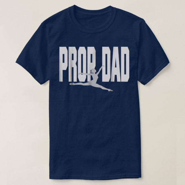 Prop Pappa I stöder det hon Sten it Dance Pappa T Shirt (Design framsida)