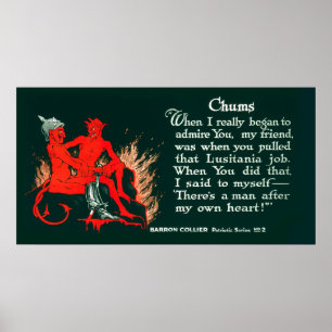 PROPAGANDA POSTER FRÅN Världskrig 1-1918