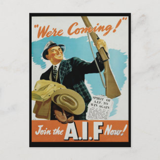 Propaganda Poster vykort