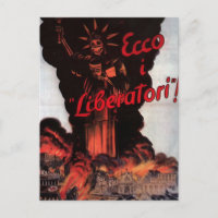 Propaganda Poster vykort