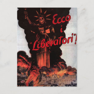 Propaganda Poster vykort