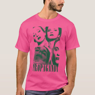 Propaganda Retro Stil Original Fläkt Design T Shirt