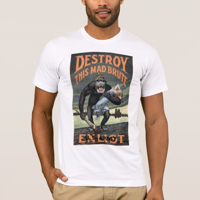 Propaganda WW1 T Shirt (Framsida)