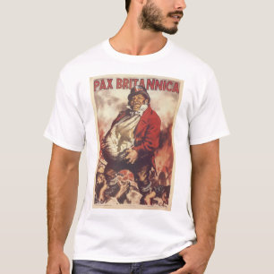 Propagandaaffisch för Pax Britannica Tee Shirt