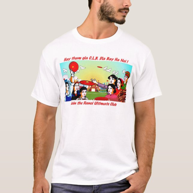 Propagandadesign: Gå med Hanoi den ultimat klubben Tröja (Framsida)