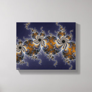 Propelleflora - Swirl Fractal Canvastryck