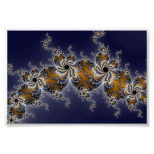 Propelleflora - Swirl Fractal Fototryck