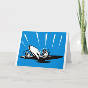 propeller flygplan-flygplan för flygflygning kort