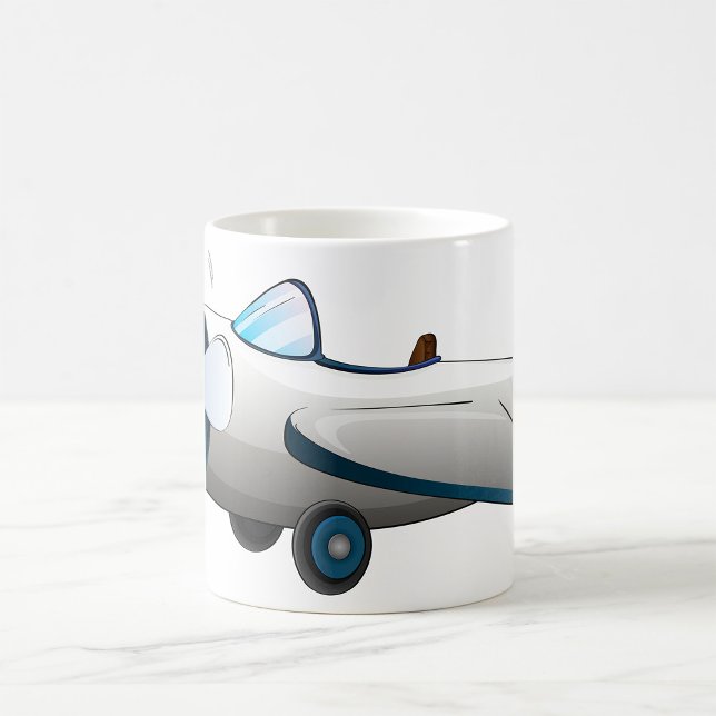 Propeller Flygplan Kaffemugg (Skapare uppladdad)