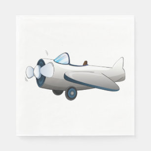 Propeller Flygplan Pappersservett