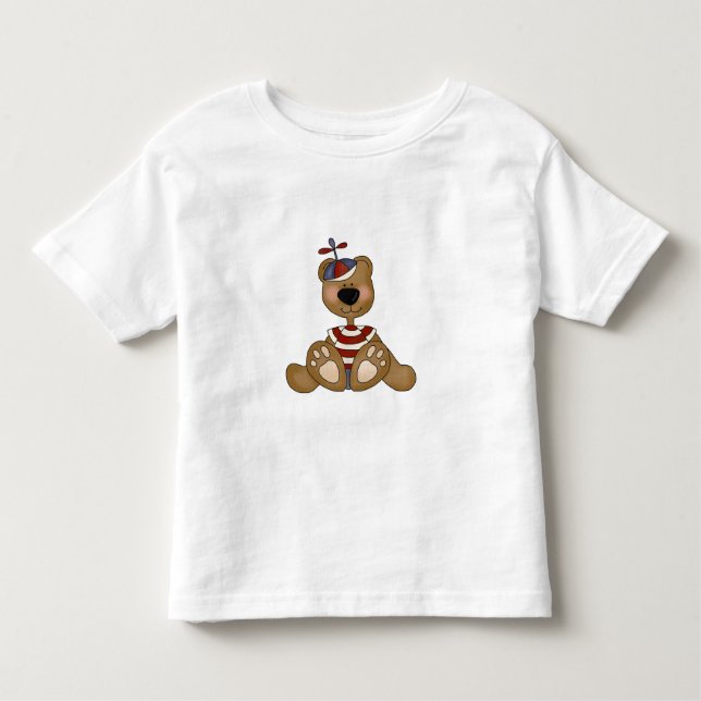 Propeller Hat Boy Bear Tshirts och Gifts (Framsida)