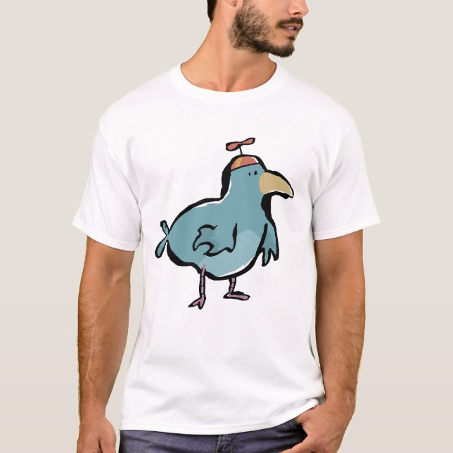 propellerfågel t-shirt (Framsida)