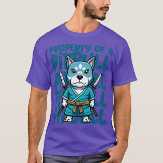 Property Of A Pitbull T Shirt